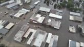 Helicopters Go to Pluck People Off Roofs in Flooded Iowa Town