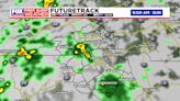 Spotty storms return as temps and humidity start to climb