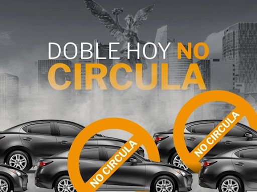 Doble Hoy No Circula 27 de mayo: Verifica qué autos tendrán descanso en CDMX y Edomex