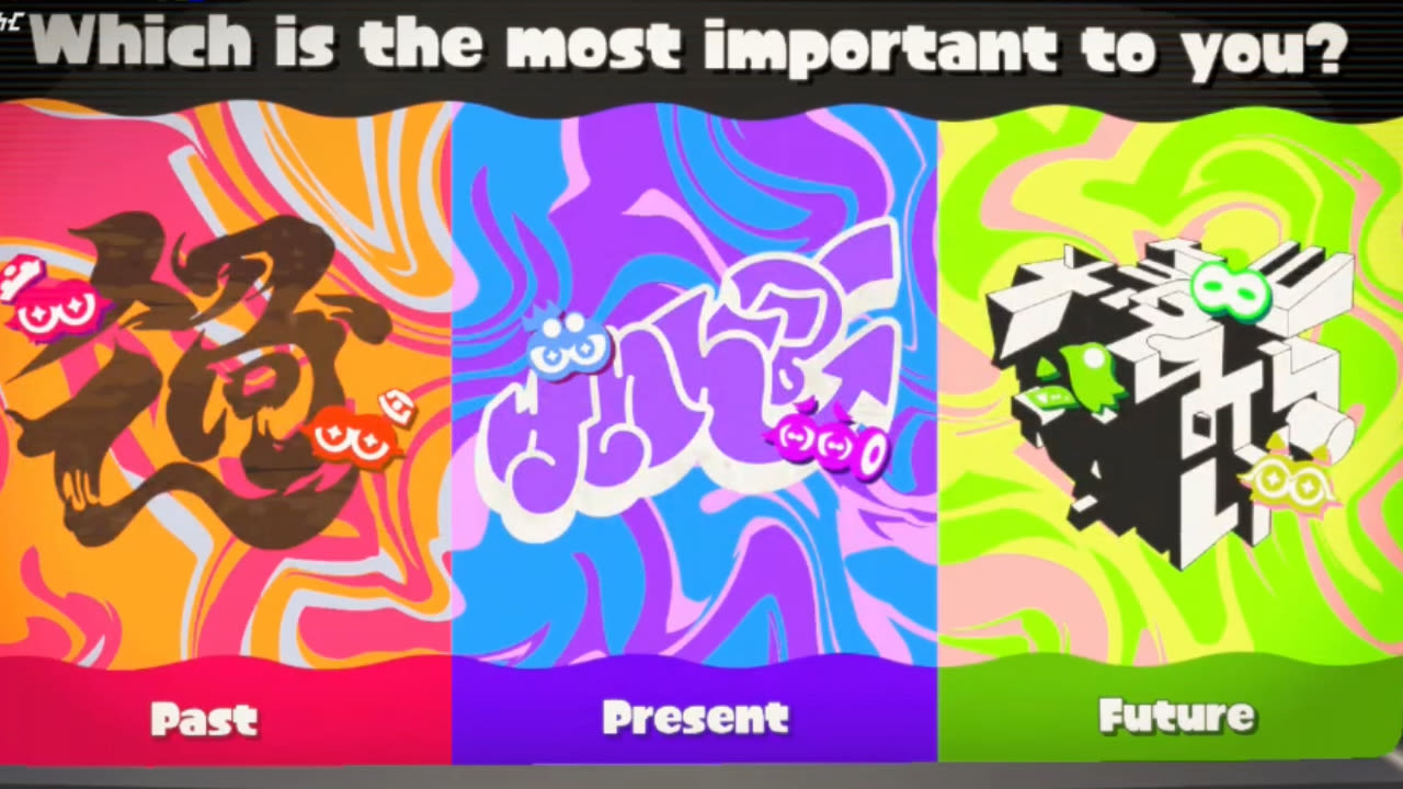 Grand Festival Past, Present & Future Splatfest results - Splatoon 3