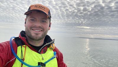 Kayaker’s ‘surreal’ return to land after 58 days paddling around British coast