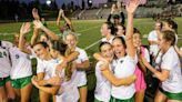 Amaya Falzarano’s hat trick, in the first half, helps Myers Park upset Hough in playoffs