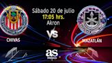 Chivas vs Mazatlán en vivo: Liga MX, Apertura 2024 hoy en directo