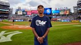 Pharrell Williams Throws Ceremonial First Pitch at Yankees vs. Mets Game