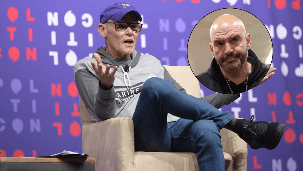 James Carville says Fetterman must be 'dealt with' for VP pick interference: 'Backstabber'