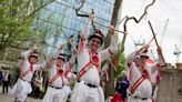 Huge London St George's Day party in Trafalgar Square with live music and weird 'English pentathlon'