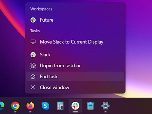 Kill Windows tasks with impunity — Windows 11 has a hidden 'End Task' taskbar option that's quick and easy to toggle