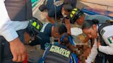 Mujer da a luz debajo de un puente peatonal con ayuda de la Policía Morelia
