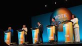 Nenshi's NDP leadership rivals say he's vague on policy, as front-runner tries to blend in with orange crowd