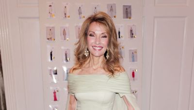 'All My Children' alum Susan Lucci, 77, stuns in NYFW debut at Dennis Basso show