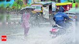 Low pressure triggers heavy rainfall in Odisha and neighboring states | Bhubaneswar News - Times of India