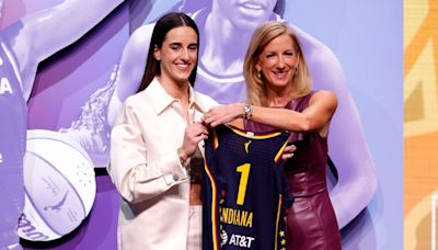 College basketball phenom Caitlin Clark selected first in WNBA draft