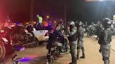 La Nación / Ante reclamos ciudadanos, en redada policial se incautaron de 16 motocicletas