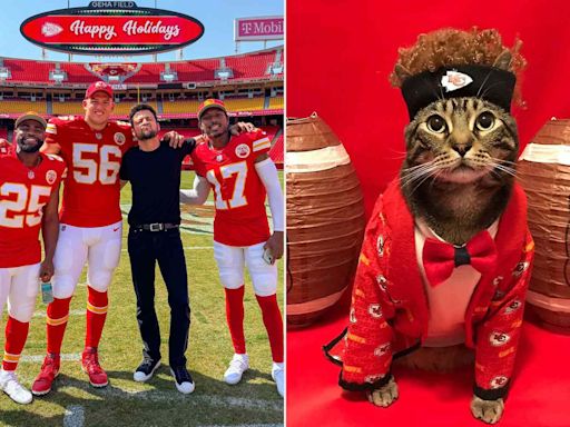 Hallmark Channel’s Kansas City Chiefs Christmas Movie Just Added the Purr-fect Star: Catrick Mahomes! (Exclusive)