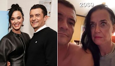 Katy Perry Jokes Aging Filter 'Doesn't Work on Elves or Pirates' as She Tries Out Effect with Orlando Bloom