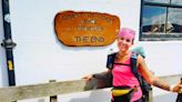 'I've still got all my toenails': Solo mum completes 192-mile coast-to-coast trek