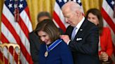 Biden awards Presidential Medal of Freedom to Nancy Pelosi, Al Gore, Michelle Yeoh and more