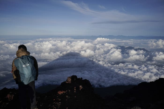 Rescuers seek to bring down bodies found on Japan's Mount Fuji