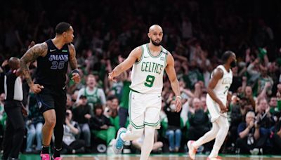 Video: Derrick White Stars in Championship Parade-Themed Sam Adams Ad