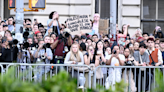 Pro-Palestinian protesters were prevented from disrupting the 2024 Met Gala event