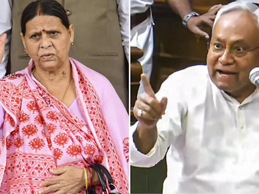 'Should apologise': Rabri Devi slams Nitish Kumar over his 'you are woman' remark | India News - Times of India