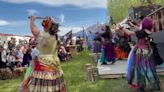 Witches dance at the Montana Renaissance Festival in Red Lodge
