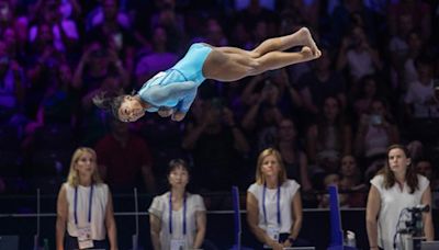 How high can Simone Biles jump? Height, more to know about USA Olympians' epic leaps | Sporting News