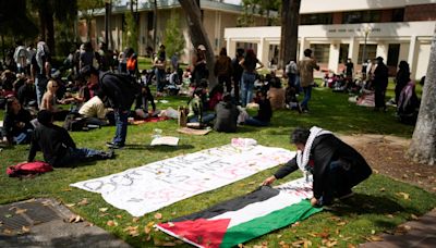 Policía de Los Ángeles emite alerta táctica en la ciudad por manifestación pro palestinos en USC - La Opinión