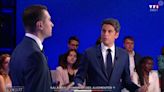 "Allez-y, faites-nous un cours..." : Gabriel Attal et Jordan Bardella s'écharpent en direct lors du débat des législatives sur TF1