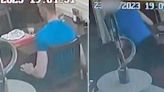 CCTV catches 'dine and dash' family walking out of restaurant without paying