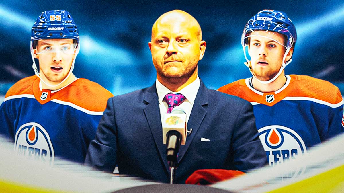 Oilers GM takes subtle shot at Philip Broberg, Dylan Holloway