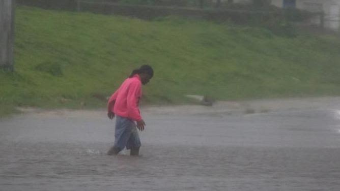 Hurricane Beryl batters south coast of Jamaica