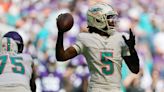 Teddy Bridgewater finally gets opportunity to start — and finish — a game for Dolphins