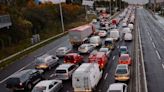 Traffic chaos on major UK motorway after horror lorry crash