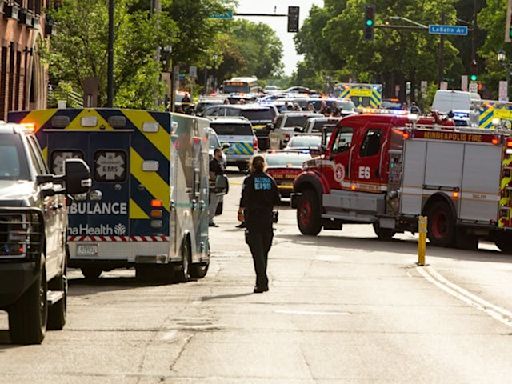 Police officer, 2 civilians and shooter dead, 2nd officer hurt in south Minneapolis shooting