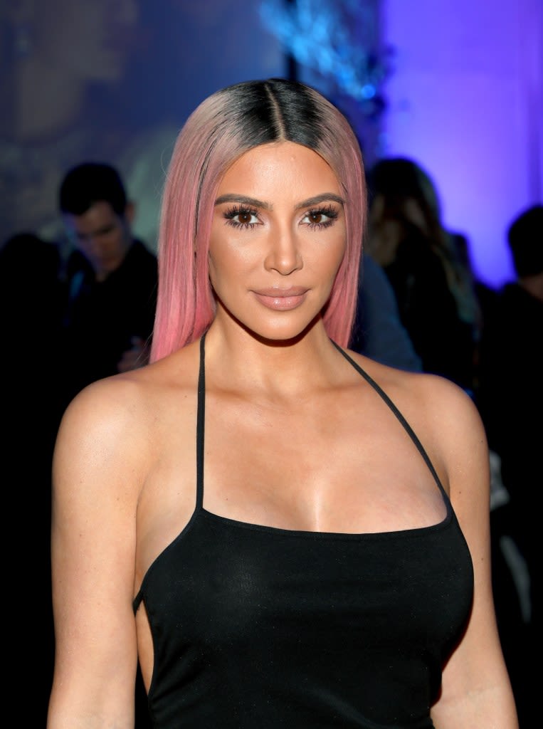 Kim Kardashian Debuts Pastel Pink Pixie Cut Days After Returning to Blonde