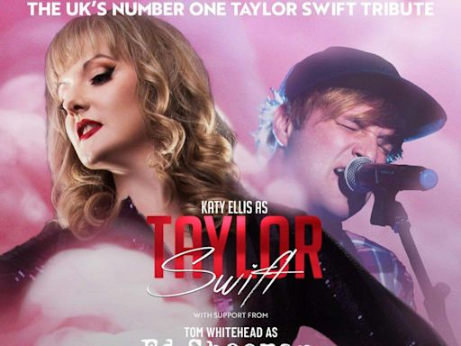 Katy Ellis as Taylor Swift & Tom Whitehead as Ed Sheeran at Binks Yard