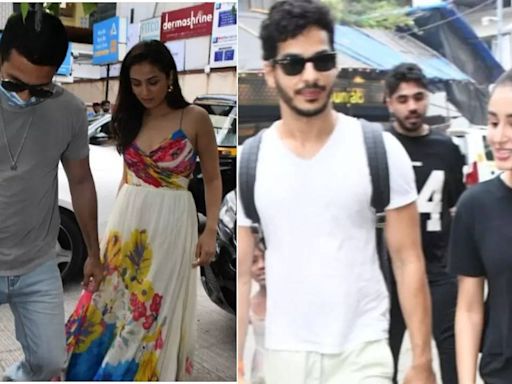 Shahid Kapoor, Mira Rajput go on a double date with Ishaan Khatter and his girlfriend Chandni Bainz - Times of India