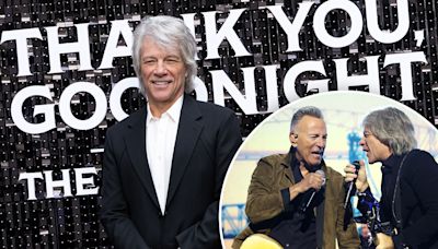 Jersey rockers unplugged: Jon Bon Jovi and Bruce Springsteen go on 100-mile drives — with no cellphones!