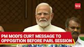 PM Modi Stings INDIA Bloc; Stresses On 'Consensus To Run Country' | Pre-18th LS Session Message | TOI Original - Times of India...