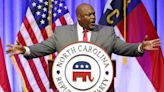 North Carolina governor candidate Mark Robinson rallies Republicans at state convention