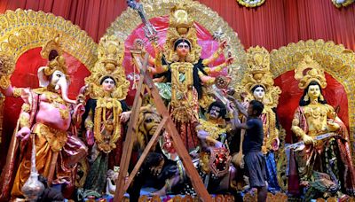 Kolkata’s Sreebhumi Durga Puja recreates Tirupati temple; to distribute one lakh ‘pure ghee’ laddus