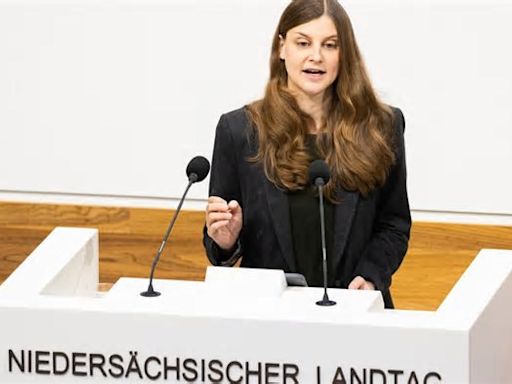 Anne Kura, Fraktionsvorsitzende der Grünen im Landtag von Niedersachsen.Foto: dpa-Bildfunk