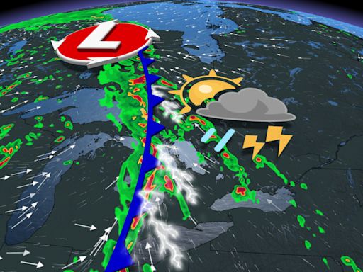 This building heat fuels a severe thunderstorm threat over Ontario Wednesday