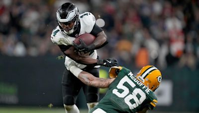 Recap from Brazil: Jordan Love injured in final seconds of Packers' 34-29 loss to Eagles; highlights, top plays