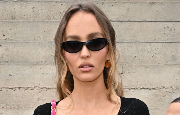 Lily-Rose Depp Is *That* Girl in a Tiny Top and Miniskirt At Chanel's Show