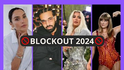 Qué es Blockout 2024, el movimiento que bloquea celebridades por la crisis en Gaza