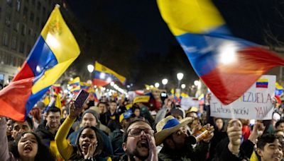 Venezolanos protestaron en varios países en rechazo a resultados de las presidenciales - El Diario NY