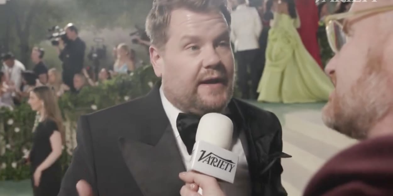 Video: James Corden Reveals He'd Like to Return to Broadway Next Year