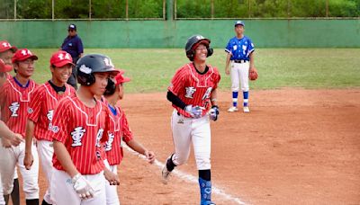 菊島盃》重慶郭宇恩逆風開轟 郭勇志之子國二扛四棒